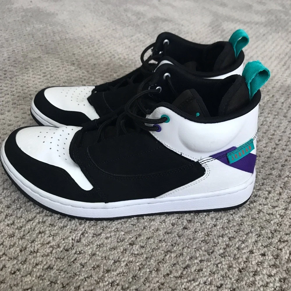 Nike Jordan Fadeaway Black White Grape 2020